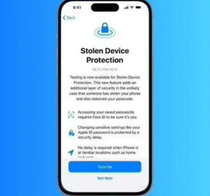 和田苹果授权维修店分享被盗设备保护功能开启方法 