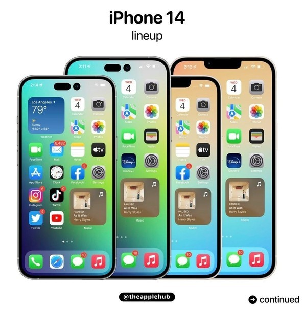 和田苹果14维修分享iPhone 14全家福 