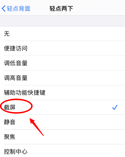 和田苹果手机维修分享iPhone12如何启用双击截屏 